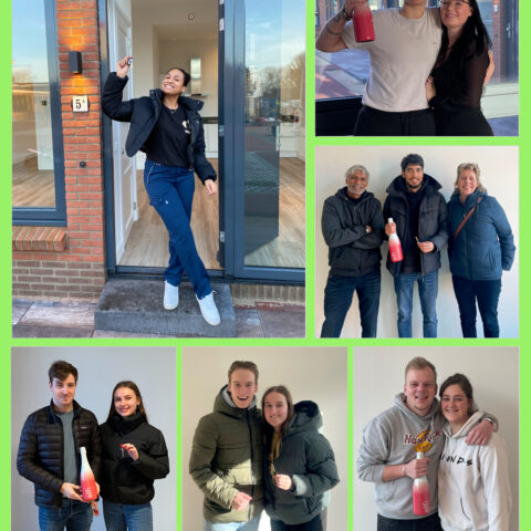 Collage huurders da costa Velsen Noord